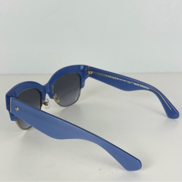 KATE SPADE BLUE CAT-EYE SUNGLASSES - Picture 12 of 14